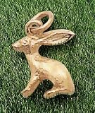 14Kt Easter Bunny Charm
