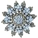 Jewelry : Pugster Star Flower Brooch