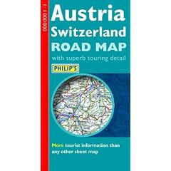 Philip's Road Map of Austria and Switzerland (Road Map)