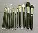 12 pcs makeup brush set full size with faux leather case, MAC