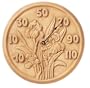 Opus 283 Sunswept 12-1/2" Sandstone Terra Cotta Iris Thermometer