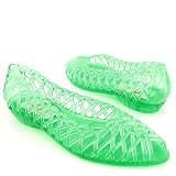 ON YOUR FEET Jammie Flats Green Womens