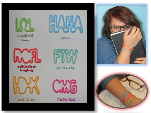 Text Bandz - Silly Bandz New To Market!
