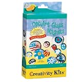 Pop Art Glass Magnets