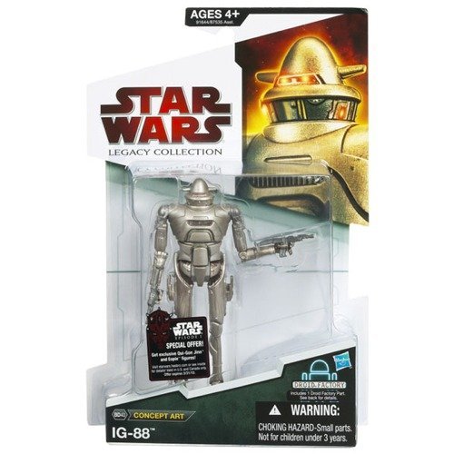 Star Wars 2009 Legacy Collection BuildADroid Action Figure BD No. 40 Concept Art Series IG88