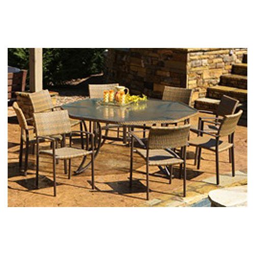 Tortuga Maracay 9-Piece Outdoor Dining Set product image