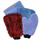 Microfiber Detailing Kit 4-Piece (2 Towels, 2 Mitts)