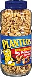 Discounts Planters Peanuts, Dry Roasted, Lightly Salted, 24-Ounce Jars (Pack of 3)