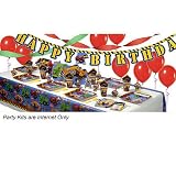 Under Construction Party Supplies Super Party Kit