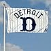 Detroit Vintage Retro Throwback Banner Flag