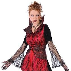 2pc Vicious Vampire Gothic Vixen Halloween Costume