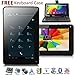 Indigi GSM Unlocked 4G LTE Android 9.0 Pie 7-inch TabletPC & Smartphone [Quad-Core + DUALSIM + ] 2GB RAM/16GB ROM (Black) + Keycase Included