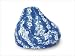 Elite Products 30-1051-685 - Print and Plush Collection Extra Large Bean Bag- Maui Blue