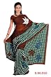 Bulbul Georgette Printed Casual Saree Sari Bellydance fabric
