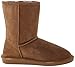 BEARPAW Women's Eva Short Snow Boot,Hickory,6 M US