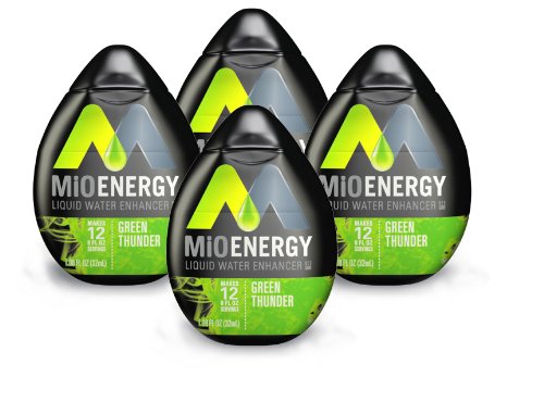 MIO Green Thunder, 1.08-ounce (Pack of 4)