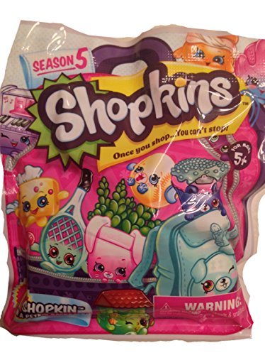 Shopkins Series 5 Blind Bag - One Shopkin in a Petkin Backpack