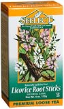 Seelect Tea, Loose, Licorice Root Sticks, 4-Ounce Box (Pack of 3)