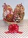 Scott's Cakes Large Pounding Hearts Valentine Basket no Handle Heart Wrapping