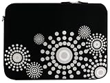 Laurex 14 Neoprene Notebook/Laptop Sleeve Case - Black Galaxy