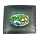 Wallet / Billfold of Super Mario Bros. Mushrooms