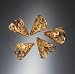 Schmuck - Kappen 5St gold 15mm