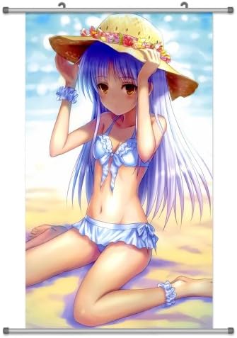 A Wide Variety of Angel Beats! Anime Characters Wall Scroll Hanging Decor (Tachibana Kanade 5)