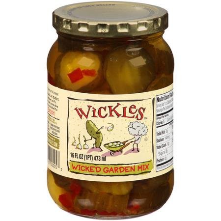 Wickles Wicked Garden Mix 16 Oz (Pack of 2)