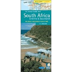 The Rough Guide to South Africa Map (Rough Guide Country/Region Map)