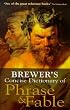 Brewer's Concise Dictionary of Phrase and Fable (Hutchinson reference classics)