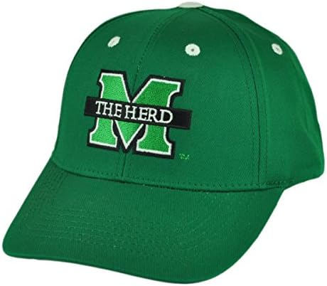 NCAA Marshall Thundering Herd Velcro Adjustable Captivating Headgear Hat Cap