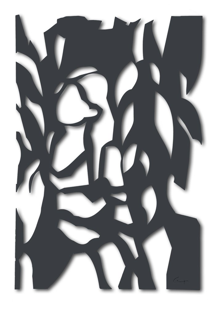 Amazon.com Art: Digital Art Grey and White - Reinvented - Wall ... Amazon.com Art: Digital Art Grey and White - Reinvented - Wall ...