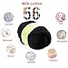 joylve Knitting Yarn Skein Baby Super Smooth Worsted Soft Natural Silk Wool Fiber Balck