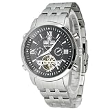 Constantin Durmont Herren-Armbanuhr Pasadena CD-PASA-AT-ST-STST-BK