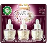 Air Wick Life Scented Oil Plug In Air Freshener Refills, Flowers, Melon and Vanilla, 3 Count