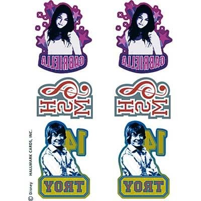 High School Musical Tattoos 2 Sheets
