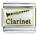 Jewelry : Clarinet Music Musical Italian Charms Bracelet Link