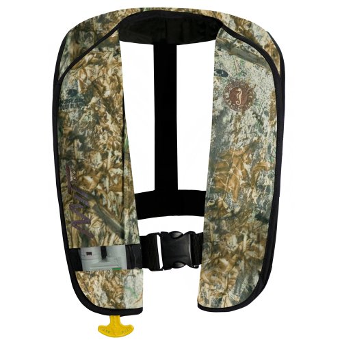 Mustang Survival MIT Automatic Inflatable Personal Flotation Device Mossy Oak Duck Blind Camo