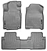 Husky Liners - 98452 Fits 2012-14 Honda CR-V Weatherbeater Front & 2nd Seat Floor Mats Grey