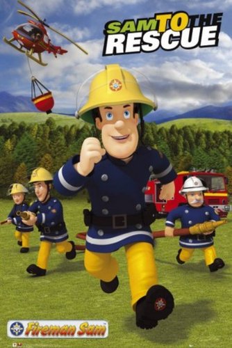 1art1 58714 Fireman Sam - Eilt Zur Hilfe Poster, 91 x 61 cm Preisvergleich