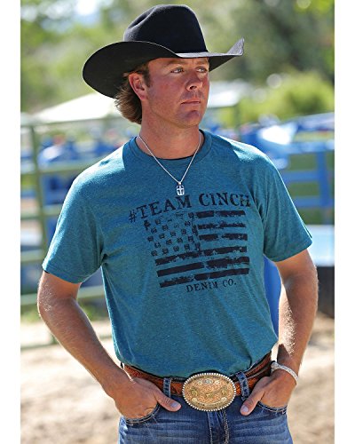 Cinch Men's Logo T-Shirt - Mtt1690206tea