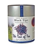 The Tao Of Tea Sri Lankan Black Tea Ceylon Black Tips, 100% Organic, 4-Ounce Tin (Pack of 2)