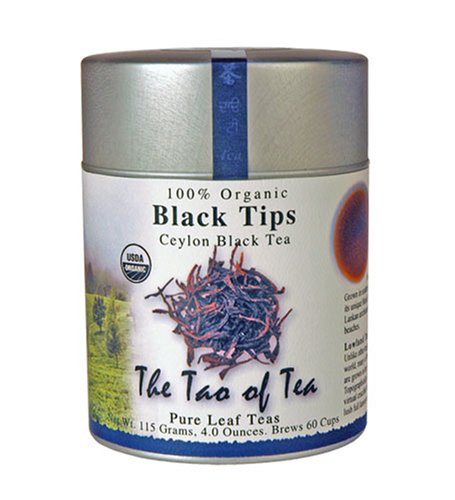The Tao Of Tea Sri Lankan Black Tea Ceylon Black Tips, 100% Organic, 4-Ounce Tin (Pack of... by The Tao of Tea