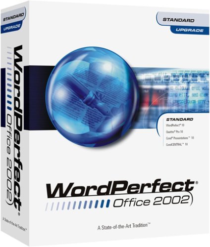 Corel WordPerfect Office 2002 Standard Upgrade englisch