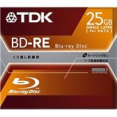 TDK ベアタイプ データ用ブルーレイディスク 繰り返し記録用 BD-RE 25GB [BDD-RE25S]