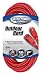 Coleman Cable 02408 50-Foot 14/3 SJTW Vinyl Outdoor Extension Cord, Red #02408-88-04