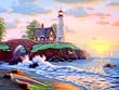 Lighthouse Point 500pc Jigsaw Puzzle by Richard Burns