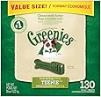 GREENIES Dental Chews TEENIE Treats for Dogs - Value Tub 36 oz. 130 Count