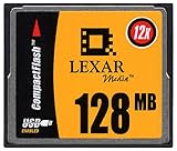 Lexar High Speed - Flash memory card - 128 MB - 12x - CF