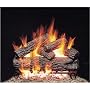 Peterson Real Fyre 24 Inch Post Oak Vented Natural Gas Log Set W/ G4 Burner - Match Light